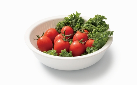 米とぎにも使える ザル ボウル 6点セット LBK-10 ホワイト / キッチン用品 調理器具 耐熱 重ねて収納 コンパクト ライクイット like-it 奈良県 葛城市【like021-3】