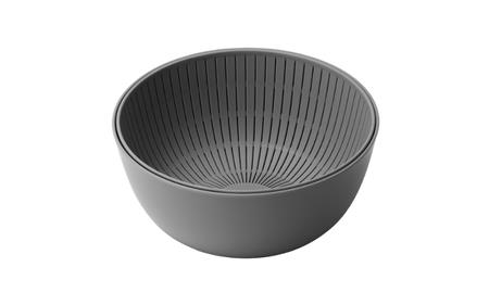 米とぎにも使える ザル ボウル グレー ／ キッチン用品 調理器具 耐熱 電子レンジ対応 食洗機対応 ライクイット like-it 奈良県 葛城市【like023-2】