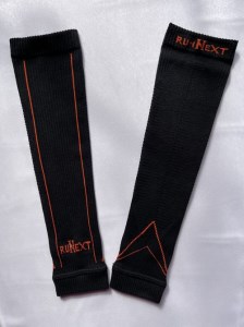 スポーツ用 RunNext コンプレッション ゲーター Lサイズ オレンジ / ランネクスト スポーツ用品 ゲーター サポート ランニング デスクワーク ドライブ 奈良県 葛城市【next019】