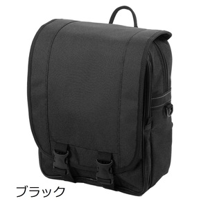 ランドセルリュック RD-41 ブラック／背負いやすい 蒸れにくい 軽い ランドセル代わり おしゃれ ナイロン 防水 撥水 スクールバッグ 軽量 ふるさと納税