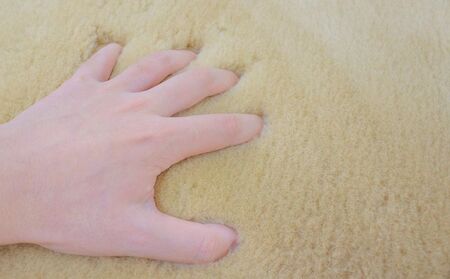 奈良 (株)マスダ製 純日本製 ムートン シングル シーツ/ 寝具 羊毛皮 羊毛 スプリングラム 100%使用 天然素材 オールシーズン 通年 贈り物 プレゼント 誕生日 記念日 株式会社マスダ 奈良県 宇陀市 ふるさと納税