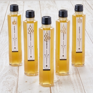 【むろうはちみつ】はちみつゆずドリンク(5倍希釈原液)200ml×5本セット/砂糖不使用 無添加 室生 奈良産純粋蜂蜜 シロップ 国産