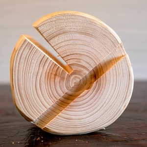 森の丸太スタンド 「MIGAKI」 スマホ・タブレットスタンド／ヒノキ磨き 丸太仕上げ 天然素材 カバー無し推奨 テレワーク 低炭素 間伐材 木製 おしゃれ かわいい MORITO 森庄銘木 奈良県 宇陀市 送料無料 ふるさと納税