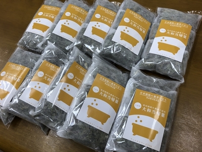 大和当帰 入浴剤 50包（1袋 5包入×10個)／ ウェルネスフーズ UDA バスグッズ 無添加 有機栽培 リラックス ストレス解消 ボディケア 肌荒れ改善 疲労回復 薬草 ハーブ 奈良県 宇陀市