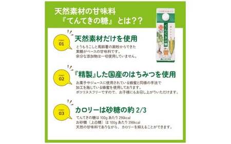 てんてきの糖600g 5本入りセット