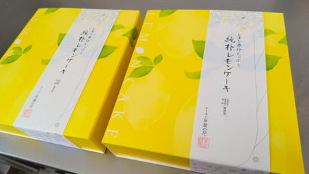 ケーキ工房菜の花　純朴レモンケーキ(10個入り)