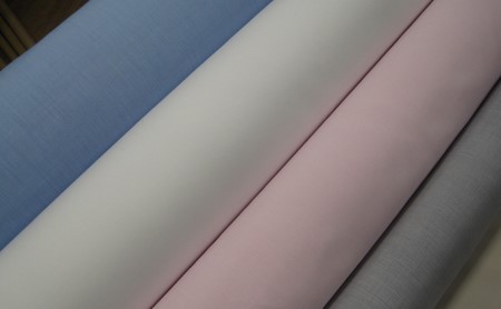 【生地:ノーアイロン】オーダーワイシャツ-川西町産貝ボタン使用- 黒蝶貝