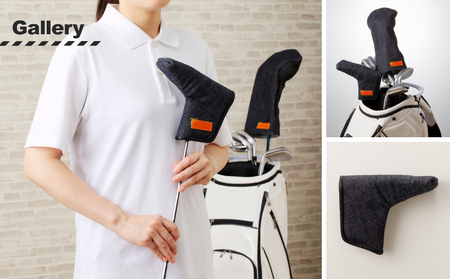 KUROKI デニム パターカバー  ゴルフ ゼンコーインダストリー