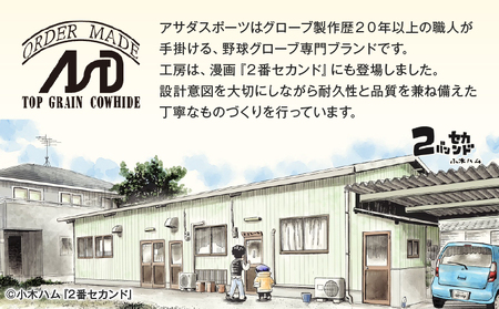 アサダスポーツ オーダー グローブ ご利用 引換券 (5,000円分)券 電子 チケット 野球
