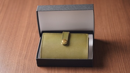 カードホルダー 栃木レザー 牛革 日本製 レザー 天然皮革 レディース メンズ シンプル:ブルー