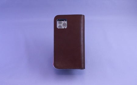 スマホケース(ブラウン):【iPhone11 pro】