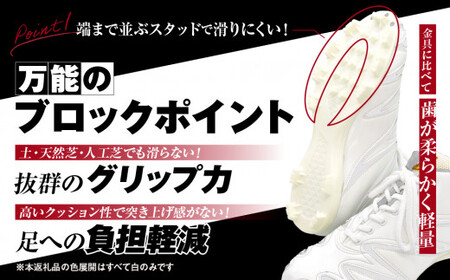 ジャガーズ創工 スパイク 新品未使用 学生 向け 野球 スパイク(人工皮革 Blast) 樹脂ブロックポイント