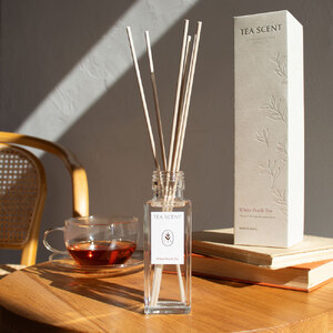 ティーセント リードディフューザー ホワイトピーチティー の 香り 晴香堂 ルームフレグランス