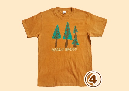 オリジナル 手刷り Tシャツ【木 Lサイズ】メンズ レディーズ 10,640円