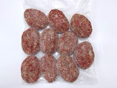 （冷凍） 牛壱 国産牛100％ ミニハンバーグ 75g×10個 ／ 歩商事 自家製タレ 贈答用 ギフト 煮込み お弁当 奈良県 田原本町