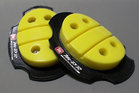 M-DR バンクセンサー (スライダー 紫) ／ M-DESIGN 膝当て バイク用品 奈良県 田原本町