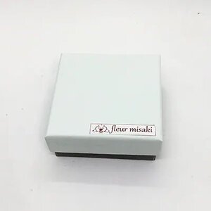 クリスタルフラワーチャーム時計 「シンデレラブルー」 ／ fleur misaki お祝い インテリア 雑貨 レジン プレゼント ギフト 奈良県 田原本町