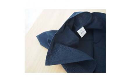 あづま袋 Sサイズ 1セット カラー 紺 お弁当袋に。 ／ Maco エコバッグ 風呂敷 手ぬぐい 奈良県 田原本町