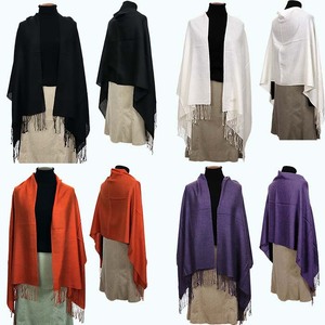 高級 カシミヤ100% 薄手 大判 ストール 無地 66311 レディース 内モンゴル産 ベージュ / まちづくり観光振興機構 通勤 通学 プレゼント ギフト 奈良県 田原本町