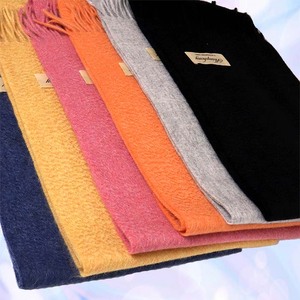 高級 カシミヤ100％ 薄手 プチマフラー 無地 66301 レディース 内モンゴル産 ライトグレー ／ まちづくり観光振興機構 通勤 通学 プレゼント ギフト 奈良県 田原本町