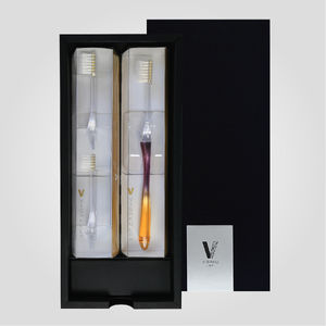 e-vigaku ギフトセット（アプリコットオレンジ） ／ タナベ 歯ブラシ クレンジングブラシ ビガクラボ ハミガキ 大人用 プレゼント 贈り物 奈良県 田原本町