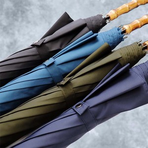 メンズ雨傘 長傘 322302 無地 70cm ミラトーレ 超撥水 ジャンプ 日本製 ブラック / まちづくり観光振興機構 ワンタッチ 通勤 通学 ロングサイズ 竹製ハンドル 奈良県 田原本町