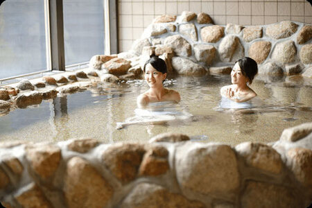大人気温泉「お亀の湯」温泉入浴券2枚セット