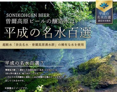 奈良県のクラフトビール インターナショナルビアカップ金賞受賞ブルワリー 名水を使った曽爾高原ビール12本セット