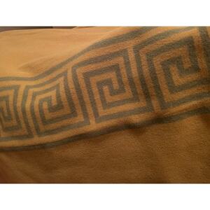 アルバートン社の1935年ヴィンテージブランケット　アウトドアや車中泊に　カーキードラブ【1418531】