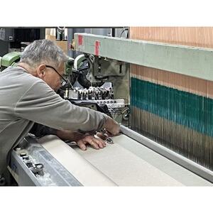 アルバートン社の1935年ヴィンテージブランケット　アウトドアや車中泊に　カーキードラブ【1418531】