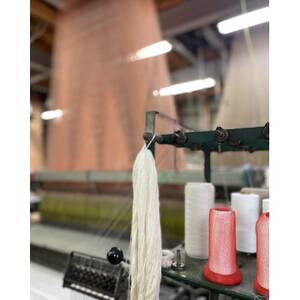 アルバートン社の1935年ヴィンテージハーフブランケット　アウトドアや車中泊に　カーキードラブ【1418540】