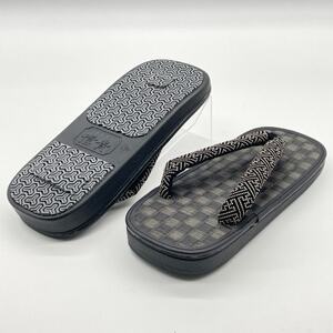 信貴毘沙門亀甲 SNEAKERS雪駄(BS黒黒畳05紗綾)【1479560】