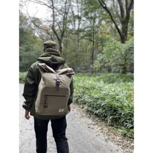 冬キャンプ、アウトドアに!!　alberton社のsliva knit のネックウォーマー　カーキー【1374201】