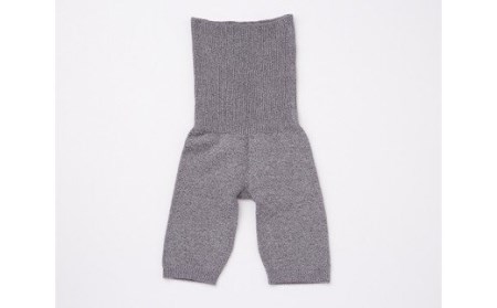 蒸れずに温かシルクとコットンのはらまきパンツ・グレー ///腹巻 お腹 冷え 冷え症 温活 暖か 温か シルク 綿 レディース ファッション インナー 保温 はらまき 無縫製 肌触り 日本製 奈良県 広陵町