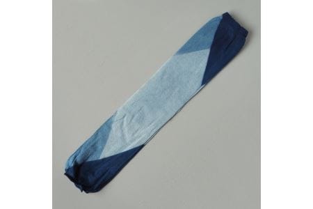 025ai amu 天然藍染アームカバー/だいあ///藍染 和紙 アームカバー UV 日よけ レディース 婦人 メンズ 紳士 おしゃれ シンプル カジュアル 肌触り ふっくら 日本製 奈良県 広陵町