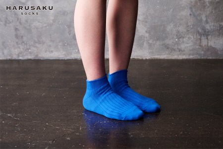 HARUSAKU リブスニーカーソックス 5足セット （25cm～27cm）／靴下 くつ下 日本製 消臭ソックス  / メンズ  紳士