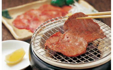 牛タン 定期便3回 薄切り牛タン 1kg (合計3kg) 冷凍 塩だれ