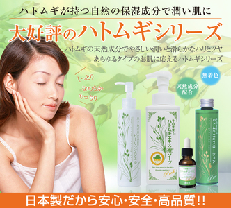 そのまま！ハトムギエキス泡ソープリッチ　500ml　3本《株式会社ドウシシャ》