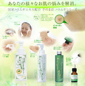 そのまま！ハトムギエキス泡ソープリッチ　500ml　3本《株式会社ドウシシャ》