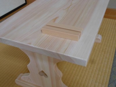 落語道具（見台、小拍子）《吉野杉・桧の木工房エンゲルベルク社》吉野 桧 ひのき 落語