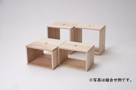 吉野杉の木箱 もくわく 大小 各1個セット《吉野中央木材株式会社》