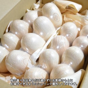 吉野ひのき玉たまご　16個入り《株式会社南都木材産業》