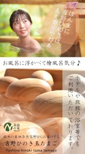 吉野ひのき玉たまご　16個入り《株式会社南都木材産業》