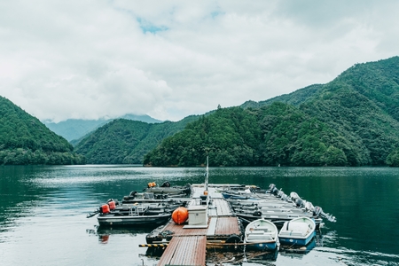 池原ダム レンタルボート【クイントレックストレジャー370 15馬力】池原 ドリーム バス釣り 1日乗船券