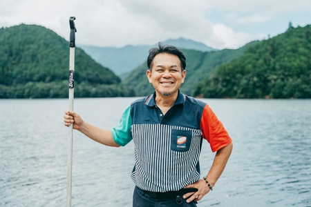 池原ダム レンタルボート【クイントレックストレジャー370 15馬力】池原 ドリーム バス釣り 1日乗船券