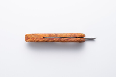 折畳式料理ナイフ（杉杢）　FEDECAとSKYWOODのコラボ返礼品　杉杢ナイフ