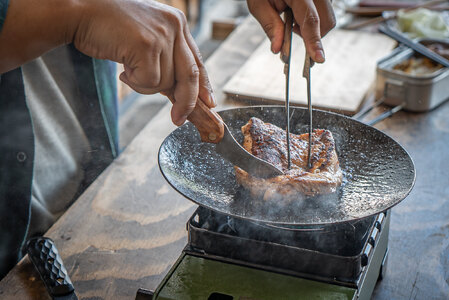 折畳式料理ナイフ（杉杢）　FEDECAとSKYWOODのコラボ返礼品　杉杢ナイフ