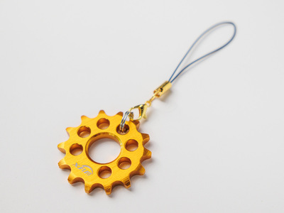 XAMミニチュアスプロケットキーホルダー【11色選択可】