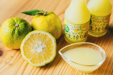 奈良下北山村 じゃばら生搾り 150mlx2本 じゃばら果汁100％ 柑橘 奈良下北山村育ちのジャバラ