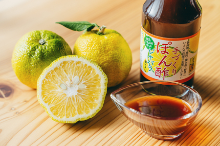 奈良下北山村 じゃばら生搾り ぽん酢セット 300mlx各1本 じゃばら果汁 柑橘 奈良下北山村育ちのジャバラ 料理 